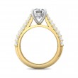 FlyerFit® 14K Yellow and 14K White Gold Encore Engagement Ring