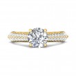 FlyerFit® 14K Yellow Gold Encore Engagement Ring