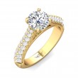 FlyerFit® 14K Yellow Gold Encore Engagement Ring