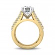 FlyerFit® 14K Yellow and 14K White Gold Encore Engagement Ring