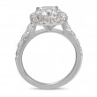 FlyerFit® 18K White Gold Encore Engagement Ring