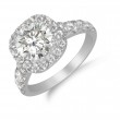 FlyerFit® 18K White Gold Encore Engagement Ring