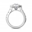 FlyerFit® 14K White Gold Encore Engagement Ring