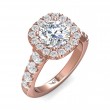 FlyerFit® 14K Pink Gold Encore Engagement Ring