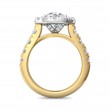 FlyerFit® 14K Yellow and 14K White Gold Encore Engagement Ring