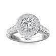 FlyerFit® Platinum Encore Engagement Ring