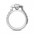 FlyerFit® Platinum Encore Engagement Ring