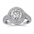 FlyerFit® Platinum Encore Engagement Ring