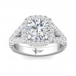 FlyerFit® Platinum Encore Engagement Ring