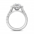 FlyerFit® Platinum Encore Engagement Ring