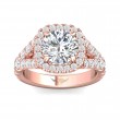 FlyerFit® 18K Pink Gold Encore Engagement Ring