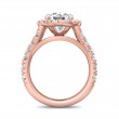 FlyerFit® 18K Pink Gold Encore Engagement Ring