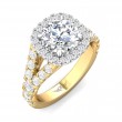 FlyerFit® 14K Yellow and 14K White Gold Encore Engagement Ring