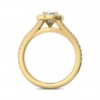 FlyerFit® 14K Yellow Gold Split Shank Engagement Ring