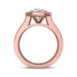 FlyerFit® 18K Pink Gold Encore Engagement Ring