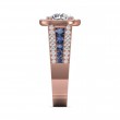 FlyerFit® 18K Pink Gold Encore Engagement Ring