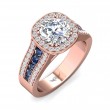 FlyerFit® 18K Pink Gold Encore Engagement Ring