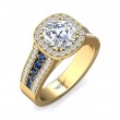 FlyerFit® 18K Yellow Gold Encore Engagement Ring