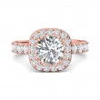 FlyerFit® 14K Pink Gold Encore Engagement Ring