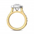 FlyerFit® 14K Yellow and 14K White Gold Encore Engagement Ring