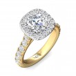 FlyerFit® 14K Yellow and 14K White Gold Encore Engagement Ring