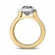 FlyerFit® 14K Yellow and 14K White Gold Encore Engagement Ring