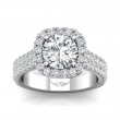 FlyerFit® 14K White Gold Encore Engagement Ring