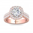 FlyerFit® 18K Pink Gold Encore Engagement Ring