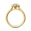 FlyerFit® 14K Yellow Gold Solitaire Engagement Ring