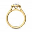 FlyerFit® 14K Yellow Gold Solitaire Engagement Ring