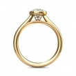 FlyerFit® 14K Yellow Gold Solitaire Engagement Ring