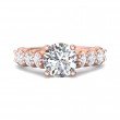 FlyerFit® 14K Pink Gold Encore Engagement Ring