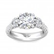 FlyerFit® Platinum Encore Engagement Ring