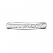 FlyerFit® Platinum Channel  Wedding Band