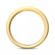 FlyerFit® 18K Yellow Gold Channel  Wedding Band