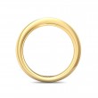 FlyerFit® 18K Yellow Gold Channel  Wedding Band