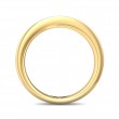 FlyerFit® 18K Yellow Gold Channel  Wedding Band