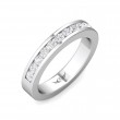 FlyerFit® Platinum Vintage Wedding Band