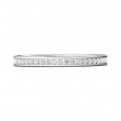 FlyerFit® 14K White Gold Eternity Wedding Band