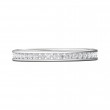 FlyerFit® Platinum Eternity Wedding Band