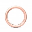 FlyerFit® 14K Pink Gold Eternity Wedding Band