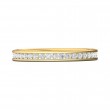 FlyerFit® 14K Yellow Gold Eternity Wedding Band