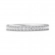 FlyerFit® Platinum Eternity Wedding Band