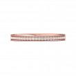 FlyerFit® 14K Pink Gold Eternity Wedding Band