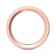 FlyerFit® 14K Pink Gold Eternity Wedding Band