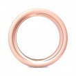 FlyerFit® 14K Pink Gold Eternity Wedding Band