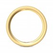 FlyerFit® 14K Yellow Gold Eternity Wedding Band