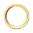 FlyerFit® 14K Yellow Gold Eternity Wedding Band