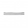 FlyerFit® 18K White Gold Eternity Wedding Band