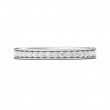 FlyerFit® 14K White Gold Eternity Wedding Band